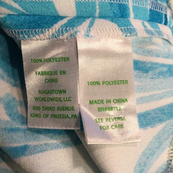 Lilly Pulitzer Sabrina Sea Ruffles Tiger Wave Shift dress Small - Picture 8 of 10